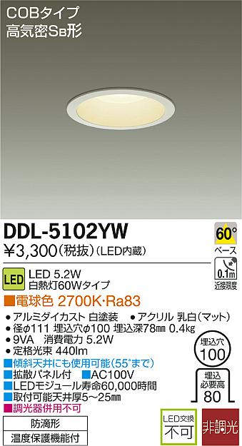 LEDベースダウンライト画像1
